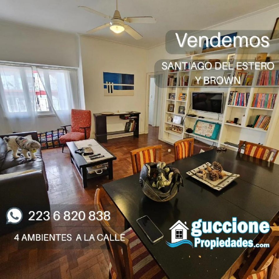 VENDEMOS ESTE HERMOSO 4 AMBIENTES CUARTO PISO EN ZONA MACRO CENTRO 