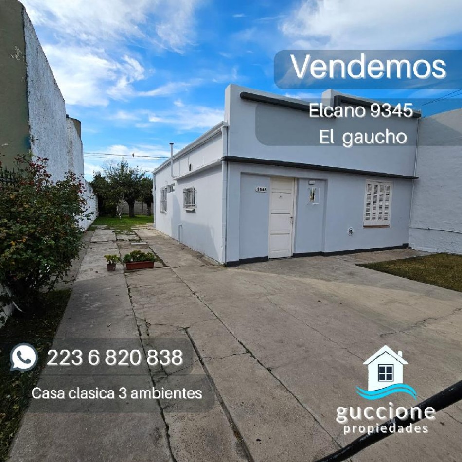 CASA AMERICANA LOTE 450 MTS APTO GALPON 